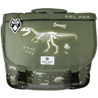 Pol Fox Skolväskor CARTABLE 38 CM JURASSIC pojkar - Kaki - One size