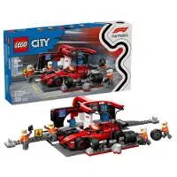 LEGO 60443 City F1 Depåstopp Ferrari