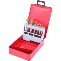 Ks Tools 336.0426 336.0426 kon-/slipförsänkare 6,3-20,5 mm HSS TiN cylindriskt skaft 1 st