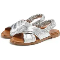LASCANA Pantolette silver