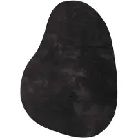 vidaXL Områdesmattor HUARTE Svart 140 x 200 cm Polyester