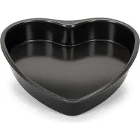 Patisse hjärtform 20 cm stål svart