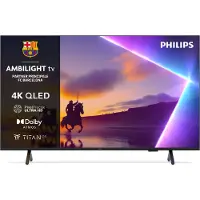Philips 50PUS8510 - 50 Diagonal klass LED-bakgrundsbelyst LCD-TV - QLED - Smart TV - TITAN OS - 4K UHD (2160p) 3840 x 2160 - HDR - mattsvart