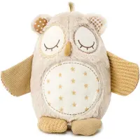 Cloud B Gosedjur m. Ljud/sensor - 24 cm - Nighty Night Owl - - One Size - Gosedjur