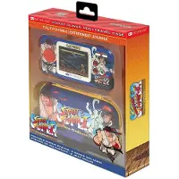 My Arcade Street Fighter Pocket Player Pro + Resefodral Super Ii Bärbart Spelsystem Med Fodral Retrokonsol