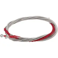TOMTOP JMS 4-pack Akustisk Bassträngset Rostfritt Stål Flexibel Likformig Vibration Bassträngersättning