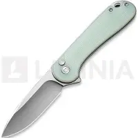 CIVIVI Elementum II Button Lock, C18062P-2 Natural G10, Nitro-V pocket knife