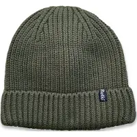 Retki 100% Merino chunky one size mössa, green