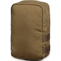 Savotta Zipped GP pouch 3x4, brown