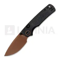 Vosteed Porcupine T - Copper Dune - Micarta fällkniv, svart