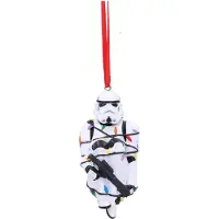 Nemesis Now Original Stormtrooper: Stormtrooper in Fairy Lights Hanging Ornament 9cm