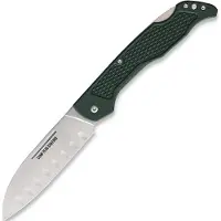 Ontario OKC Camp Plus Santoku Folder 4305, Green GFN pocket knife