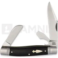 Rough Ryder Reserve Common Stock D2 Black Micarta, RRR008 slipjoint pocket knife