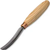 BeaverCraft Tools BeaverCraft K6L/15 Compact Long Bent Gouge