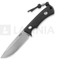 Trc knives South Pole, Satin Magnacut, Black Canvas Micarta, survival knife
