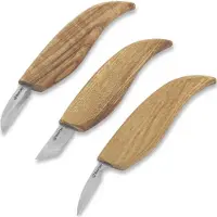 BeaverCraft S12 Starter Wood Carving Knives Set, wood cutting set