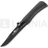 Antonini Old Bear Total Black S fällkniv, aluminium collar