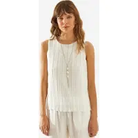 Bianco Texturerad Siphonblus med Accessoarens Detalj