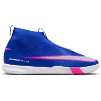Nike Air Zoom Mercurial Superfly 10 Academy IC Attack - Blå/Vit Barn - Inomhus (IC), storlek 33