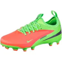 Nike Phantom 6 Academy Low Cut MG Erling Haaland Personal Edition - Rosa/Svart/Grön Barn - Multi Ground (MG), storlek 36½