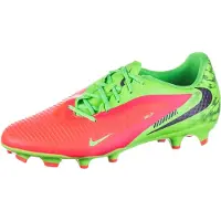 Nike Phantom 6 Academy Low Cut MG Erling Haaland Personal Edition - Rosa/Svart/Grön - Multi Ground (MG), storlek 45½
