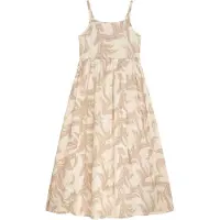 DANAMADE Klänning 'Dida' beige / mörkbeige