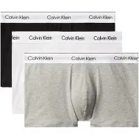 Calvin Klein 3 Pack Relaxed Trunks Icon Cotton Stretch