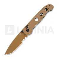 CRKT M16-X Crossbar Lock Desert Tan M16-14Xd Veff Serrations