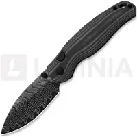 Kizer Cutlery Phoca BD Damascus fällkniv, Black Norplex UltreX