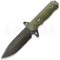1881 Knifeworks AIO-2 kniv, OD Green G-10