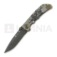 Spartan Blades Harsey Folder Damascus Long Gunner Edition fällkniv