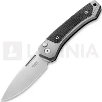 Lionsteel Twain TW-GY-GBK Titanium, Black G10, pocket knife, Gianni Pauletta design