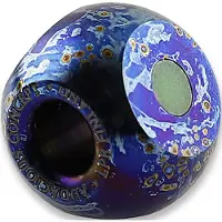 Audacious Concept Aurora Bead - Titanium - Thunder Sky