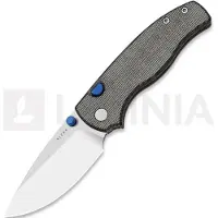 Kizer Cutlery Glaux 14C28N fällkniv, Black Norplex Ultrex, Satin