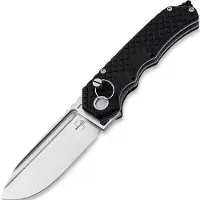 Böker Plus Hermod Folder 01BO914 Stonewashed D2, Black G10 pocket knife, Dirk Hofmeister design
