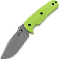 Puppy K&T Mini Tactical Puppy kniv, Green handle, Plain edge