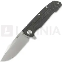 Reate 9D-V2 fällkniv, Gray Titanium/Carbon Fiber, Satin