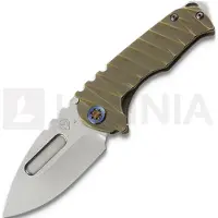 Medford Genesis T S45VN Tumbled DP fällkniv, Bronze "Lightning"