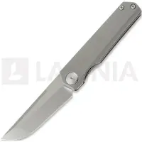 Maxace Baby Racoon Dog fällkniv, Smooth Titanium