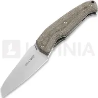 Viper Novis Bolsterless fällkniv, green micarta