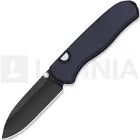 Kizer Cutlery Drop Bear Zero M390 fällkniv, Dark Blue Aluminum, DLC