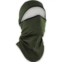 Zan Headgear Convertible Balaclava Green