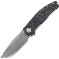 Viper Vale fällkniv, Stonewashed, Black SureTouch