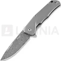 Lionsteel TRE Titanium fällkniv, THOR Damascus