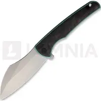 VDK Knives Vice Linerlock fällkniv, green carbon fiber
