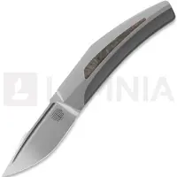 Reate Small Krypton fällkniv, Bead Blast Ti/Red Dark Matter CF