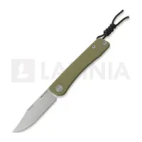 Tactile Knife Bexar - Stonewash - G10 fällkniv, olivgrön