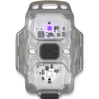 ArmyTek Crystal WUV Grey LED Ficklampa med handrem, med USB-gränssnitt Uppladdningsbara batteri 150 lm 34 g