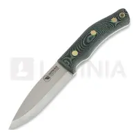 Casström No.10 Swedish Forest Knife - Stabiliserad masur Ocean Rostfritt