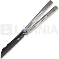 EOS Gremlin balisong kniv, Satin/Blue